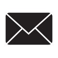 Mail envelope icon, vector illustration Royalty Free Stock Photo