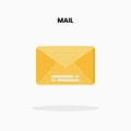 Mail flat icon.