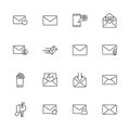 Mail - Flat Vector Icons