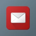 Mail icon. Vector illustration decorative design Royalty Free Stock Photo