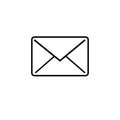 Mail Icon vector. Mail web Icon