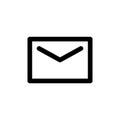 mail line style icon. vector illustration.