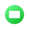 Mail, message envelope icon vector for web or mobile app Royalty Free Stock Photo