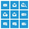 Mail message icons