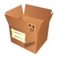 Mail package Royalty Free Stock Photo