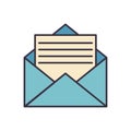 Mail related vector icon