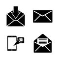 Mail. Simple Related Vector Icons