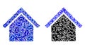 Mail Traffic Mosaic House1 Icons