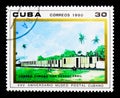 Mail Train, Cuban Postal Museum, 25th anniversary serie, circa 1