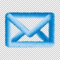 Mail web icon vector web elements Eps10.