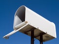 Mailbox with blue sky Royalty Free Stock Photo
