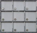 Mailbox lock many metal doors safe boxes