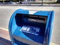 Mailbox, New and More Secure Mailboxes, Rutherford, NJ, USA Royalty Free Stock Photo