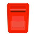 Mailbox vector icon.Cartoon vector icon isolated on white background mailbox. Royalty Free Stock Photo