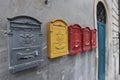 Mailboxes Royalty Free Stock Photo