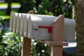 Mailboxes Royalty Free Stock Photo