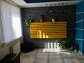 Mailboxes in the entrance hall of a residential house Royalty Free Stock Photo