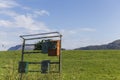 Mailboxes in the middle of nowhere Royalty Free Stock Photo