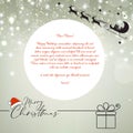 Mailer Templates for holiday season Royalty Free Stock Photo