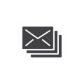 Mails vector icon