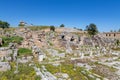 Main Agora of ancient Corinth, Peloponnese, Greece