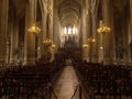 Main aisle of the Cathedral, magnificent architecture