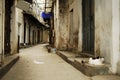 Main alley way, Stone Town, Zanzibar Royalty Free Stock Photo