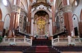 Main altar in Basilica di San Petronio in Bologna, Italy