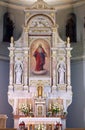 Main altar in Basilica of the Sacred Heart of Jesus in Zagreb