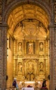 Main altar in Cathedral in Funchal Madiera