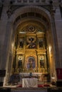 Altar at the Igreja de Sao Roque in Lisbon