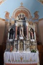 Main altar in the church of the Saint Maximilian in Posavski Bregi, Croatia