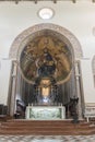 The main Altar of The Duomo Catholic Cathedral in Messina.