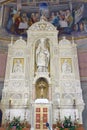 Main altar in the church of Saint Nicholas in Jastrebarsko, Croatia