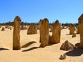 Pinnacles in Nambung National Park, Australia