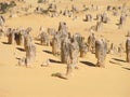 Pinnacles in Nambung National Park, Australia