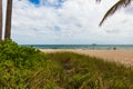 Fort Lauderdale beach in Florida Royalty Free Stock Photo