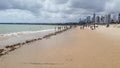 Main beach in Joao Pessoa, Paraiba, Brazil
