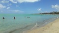 Main beach of Maceio, Alagoas, Brazil, called Pajucara