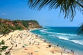 Main beach in Varkala, Kerala