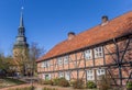 Main building of the Johannis monastery in Stade Royalty Free Stock Photo