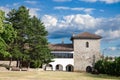 Main building of Karadjordjev Konak in summer, also called Karadjordje Inn or Karadjordjev Dvor