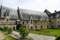 The main building of the old castle of Laval Royalty Free Stock Photo