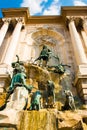 Main Building of the Royal Budapest Castle, Budapest, Hungary Royalty Free Stock Photo