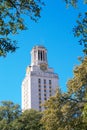 Main Building Tower at the University of Texas Royalty Free Stock Photo