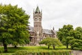 Main building of University of Otago in Dunedin, New Zealand Royalty Free Stock Photo