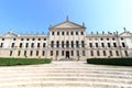 Main building of Villa Pisani seen from garden in Riviera del Brenta, Italy