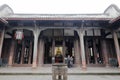 Main building of wuhou temple, adobe rgb