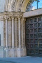 Main doors of Grossmunster church, Zurich, Switzerland