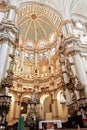 Main cathedral altar in Granada, Spain